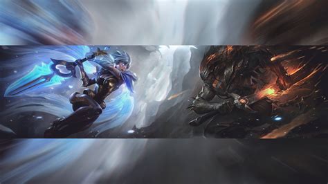 Dawnbringer Riven / Nightbringer Yasuo 1920x1080 desktop wallpaper | Reddit HD Wallpapers ...