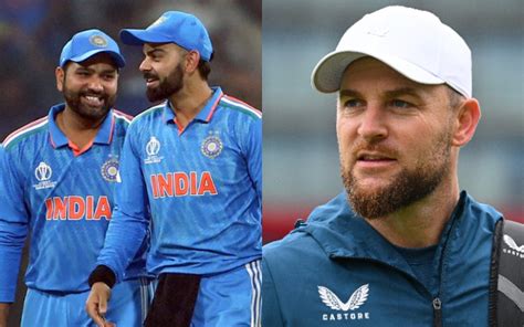 ‘I like his captaincy’ - Brendon McCullum lauds Rohit Sharma-Virat Kohli for brilliant showings ...