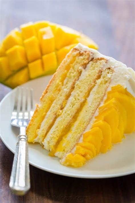 Mango Cake Recipe (VIDEO) - NatashasKitchen.com