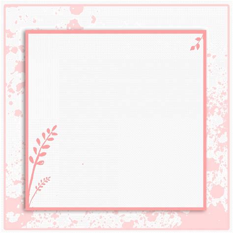 Original Minimalist Cute Pink Border Background, Background, Literature ...