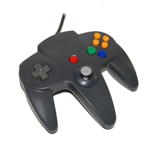 Nintendo 64 Classic Controller Black New - 3rd Party