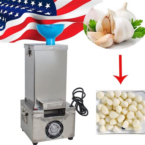 Auto Garlic Peeling Machine Electric Garlic Peeler Home Commercial Kitchen Tool | Commercial ...