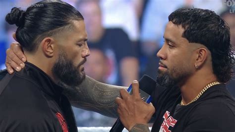 Roman Reigns & Jey Uso Face To Face On SmackDown - WrestleTalk