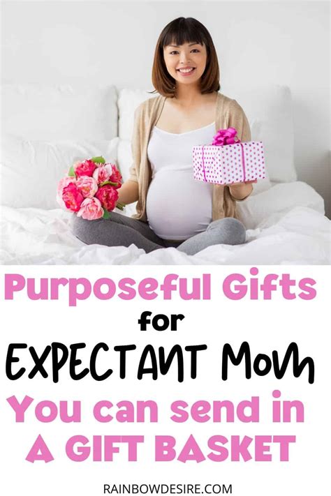 Gift Ideas for Expectant Moms Gift Baskets - Rainbow Desire