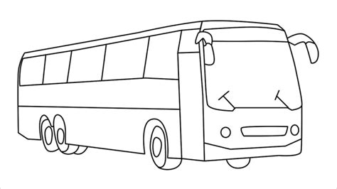 How To Draw A Bus Step by Step - [17 Easy Phase] + [Video]