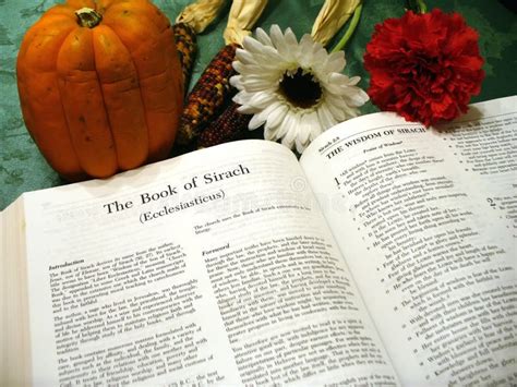 Thanksgiving Bible Royalty Free Stock Photo - Image: 498095