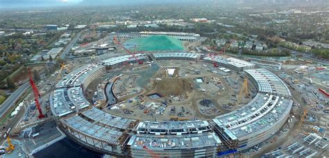 Aerial Views Reveal Construction Progress at New Apple Campus | SkyriseCities