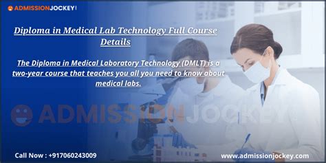 Diploma in Medical Lab Technology Fees, course, admission process - Admission Jockey