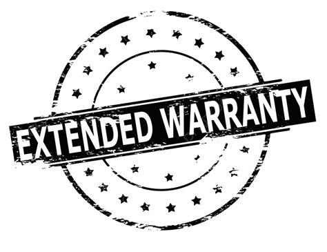 Extended Warranty Rubber Symbol Text Vector, Rubber, Symbol, Text PNG and Vector with ...