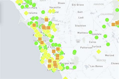 Outage maps: 53,000 without power across San Francisco Bay Area amid high winds