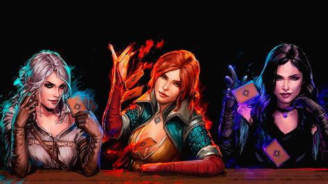 1920x1080 Gwent The Witcher Card Game Fan Art Laptop Full HD 1080P ,HD ...