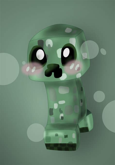 Creeper Fan Art (If You Saw My Post Earlier You Are Very Cool) : r/Minecraft