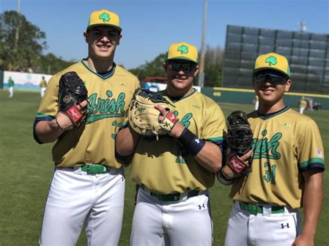 Kmet (left) has given Notre Dame baseball a lift with fellow freshmen ...