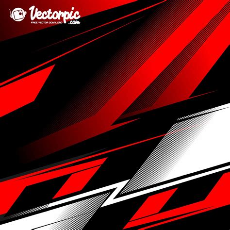 racing-stripe-streak-red-and-white-line-abstract-background-free-vector ...