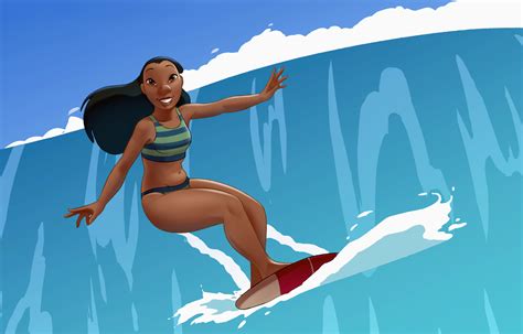 ArtStation - Surfing Nani