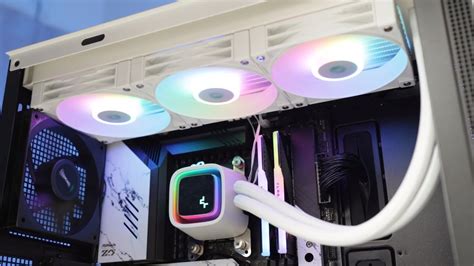 Deepcool LS720 Review - Powerful 360mm AIO that you can personalize - YouTube