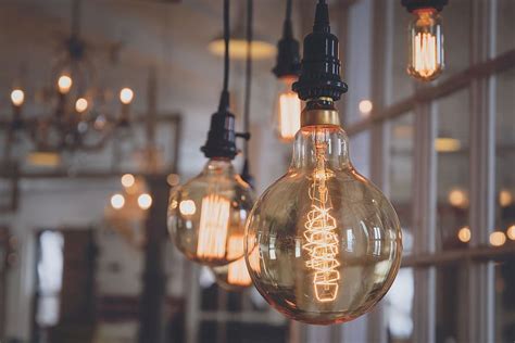 HD wallpaper: turned-on bulbs, light, filament, element, electricity, globe | Wallpaper Flare