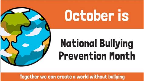 OCTOBER INATIONAL BULLYING PREVENTION MONTH | Washington County Middle ...