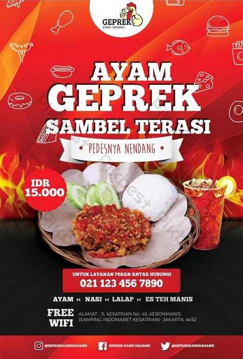 Promosi Ayam Geprek