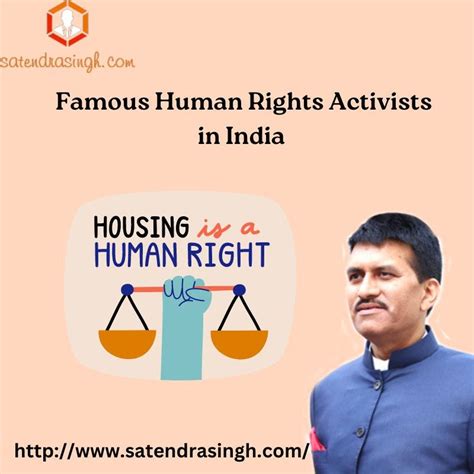 Famous Human Rights Activists in India | Satendra Singh - Satendra ...