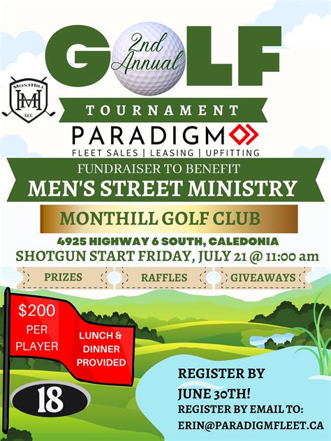 Golf Tournament 2023 | Paradigm Fleet Services