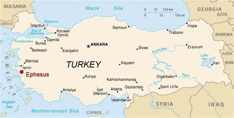 Ephesus map Turkey Map, Sea Map, Usa Travel Map, Summer Italy, Kusadasi ...