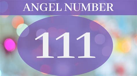 Angel Number 111 and its meaning - Hidden Numerology