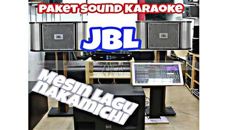 Full Set Sound JBL Karaoke - YouTube
