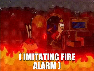 YARN | ( imitating fire alarm ) | SpongeBob SquarePants (1999) - S01E09 Nature Pants | Video ...