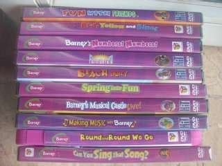 Barney and Friends Numbers Numbers New DVD SEALED