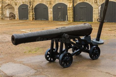 Cannon Halifax Citadel stock photo. Image of weapon - 250637730