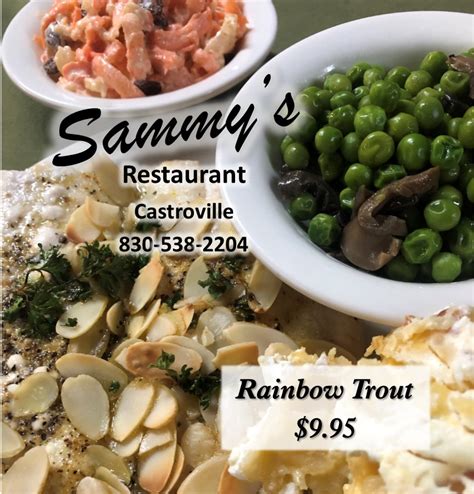 Sammy’s Rainbow Trout – Sammy's Restaurant