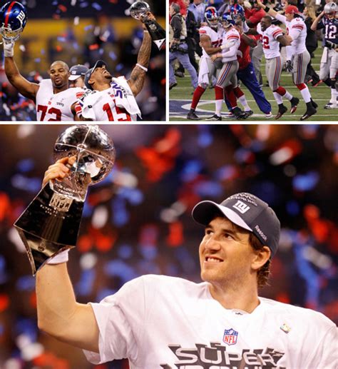 The New York Giants Beat the New England Patriots to Win Super Bowl XLVI