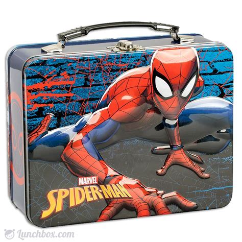 Spider-Man Metal Lunch Box | Lunchbox.com