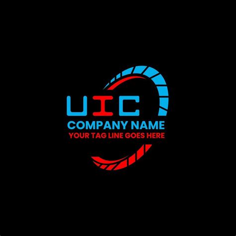 UIC letter logo vector design, UIC simple and modern logo. UIC ...