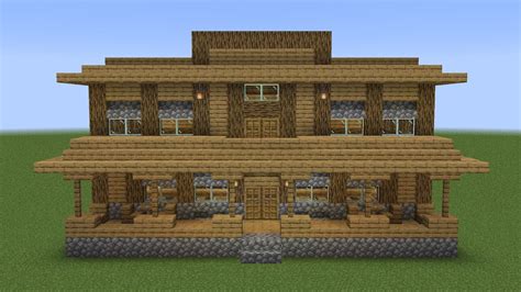 Minecraft - How to build a classic western house - YouTube