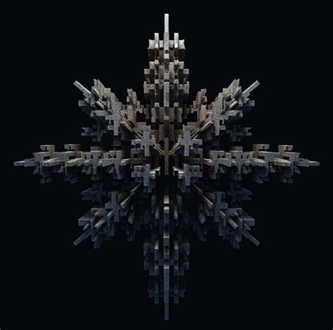 Premium AI Image | A snowflake that is made of snowflakes