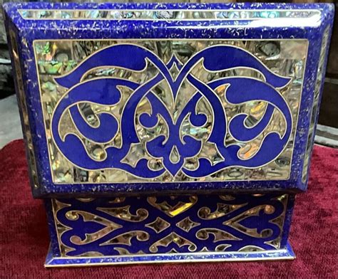 Handmade, Wood jewelry box, Antique Box, gift Box, Inlaid Unique Box (8.4"x5.8") | eBay