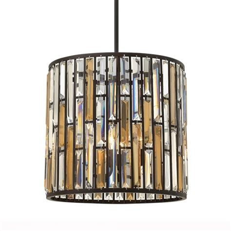 Hinkley Lighting Gemma Medium Pendant Light in Vintage Bronze - Fitting & Style from Dusk ...