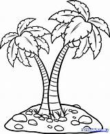 Coconut Tree Coloring Page At GetColoringscom  Free Printable sketch template