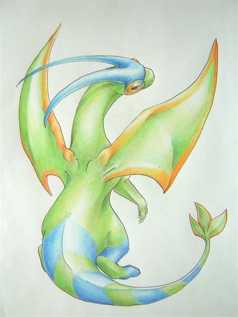 Shiny Flygon by Endivinity on DeviantArt