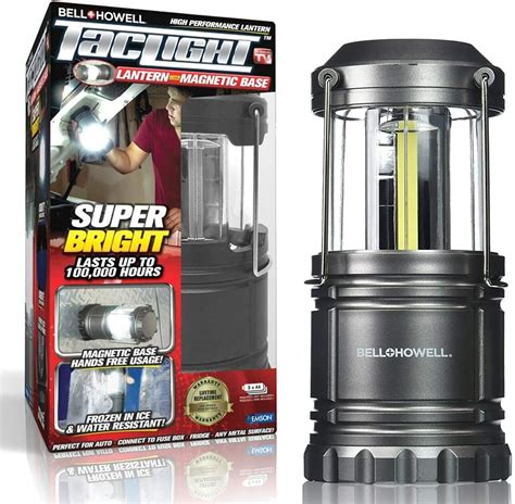 Branded Bell + Howell Ultra Bright Portable Outdoor LED Taclight Lantern As Seen on TV!