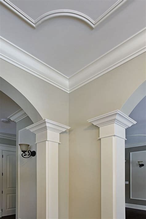 Crown molding ideas – fabulous ceiling designs and decorations