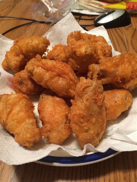 Jennie's Kitchen: Beer-Battered Chicken Wings