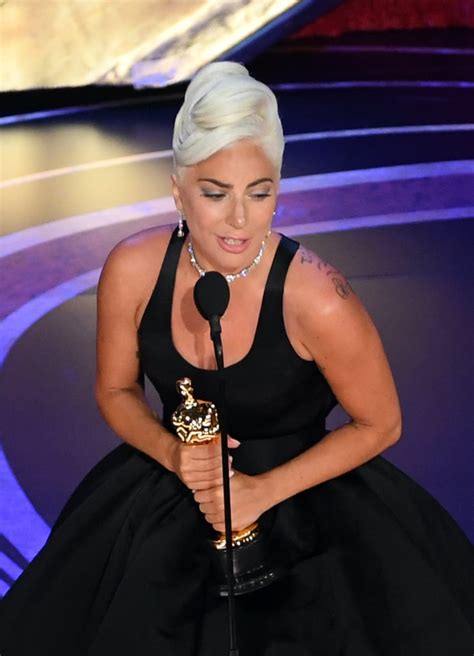 Lady Gaga "Shallow" Acceptance Speech at 2019 Oscars Video | POPSUGAR Entertainment Photo 6