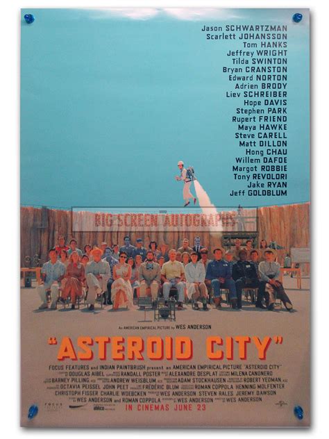 Asteroid City one sheet poster | Big Screen Autographs