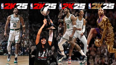 NBA 2K25 to feature Jayson Tatum, A'ja Wilson and Vince Carter as cover ...