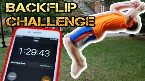 EPIC BACKFLIP RACE CHALLENGE - Flip Challenge - YouTube