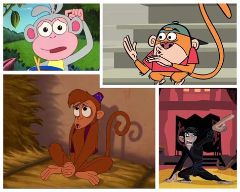 Famous Monkey Cartoon Characters