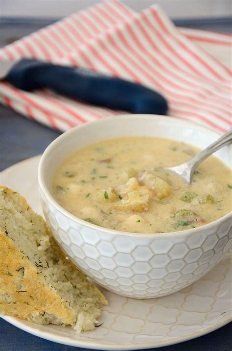 Smoky Scallop Chowder | Chowder, Recipes for soups and stews, Recipes ...